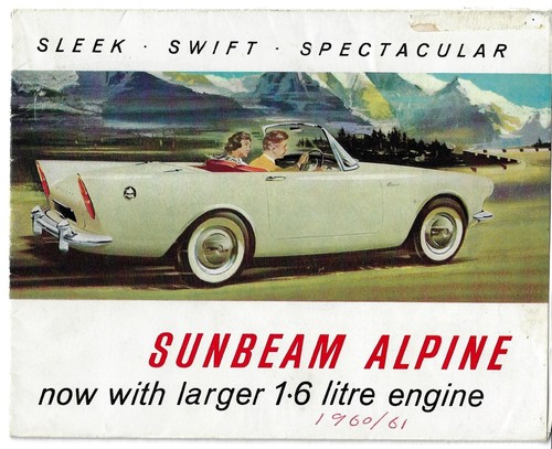 Sunbeam alpine series 1600 - ii,