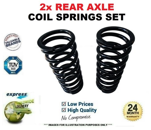 Rear axle coil springs for - 2x,