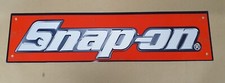 Snap On 4.5" x 18" Metal Sign. Man Cave/ Garage/ Shed.