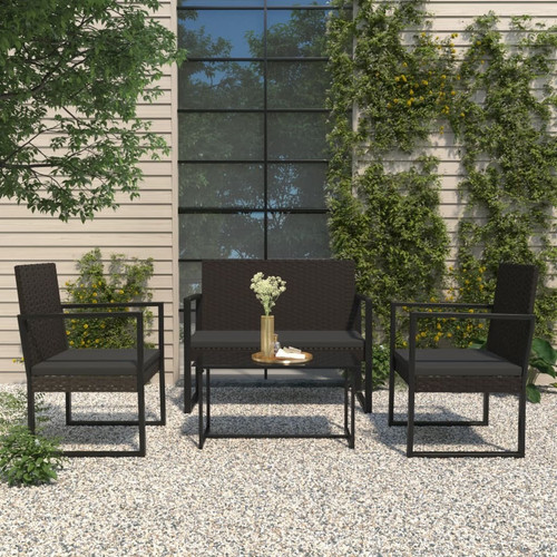 Patio bench with - with, cushions