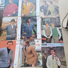 9 x MENS VINTAGE JUMPER
