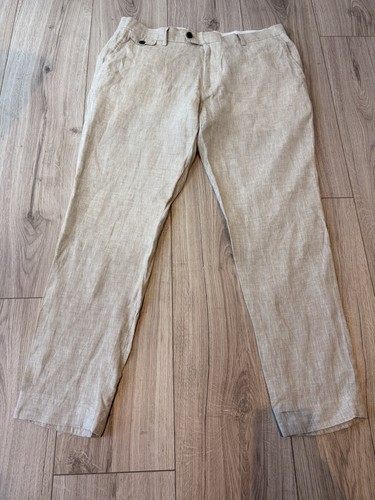 Joules linen trousers men - linen,