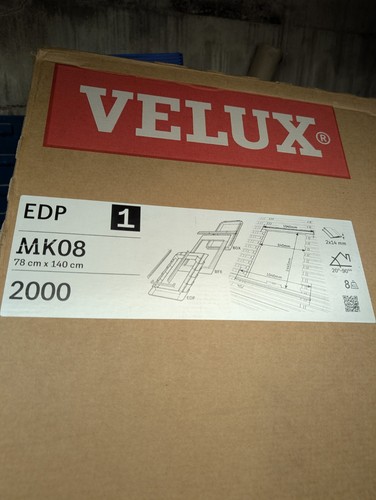Velux edp mk08 2000 - 2000, recessed
