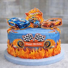 Hot Wheels Cake Topper