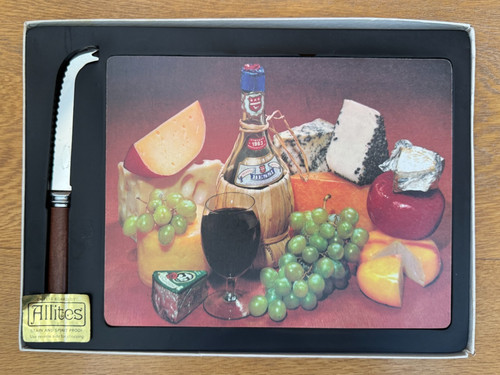 Vintage retro allites cheese - vintage,