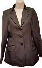 *34" -  BLACK  SHIRES  SHOW HUNTING HORSE RIDING  JUMPING JACKET