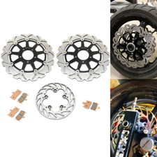 Front Rear Brake Discs Pads