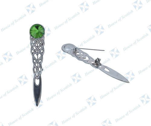 Scottish celtic kilt pin - celtic,