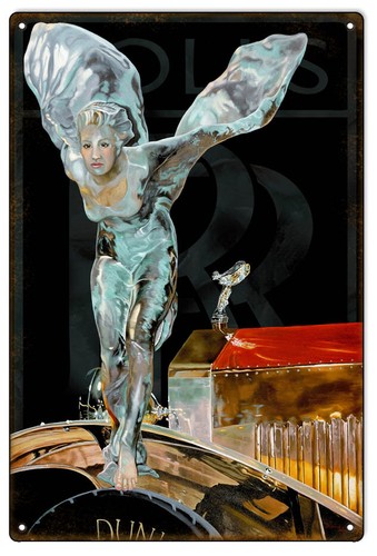 Vintage style metal sign - style,