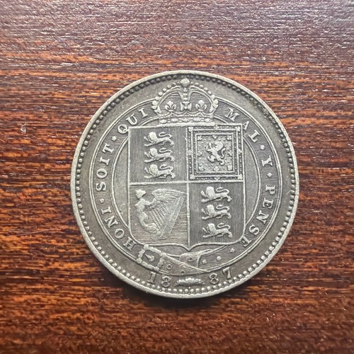 1888 queen victoria shilling - queen,