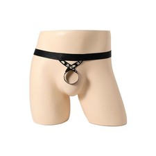 Breathable Black Lace G String