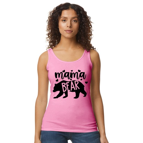 Mama bear womens vest - tank, top