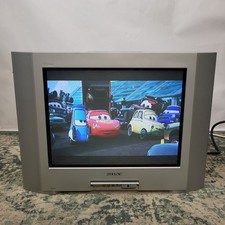 Sony Trinitron KV-21CL10U 21" Retro Gaming CRT TV Flat Screen Stereo Rare TV UK 