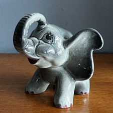 Vintage Weatherby Pottery Elephant Zany Zookie   Kitsch Ceramic Animal Figurine