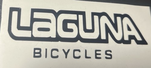 Laguna bmx seat - laguna, decal