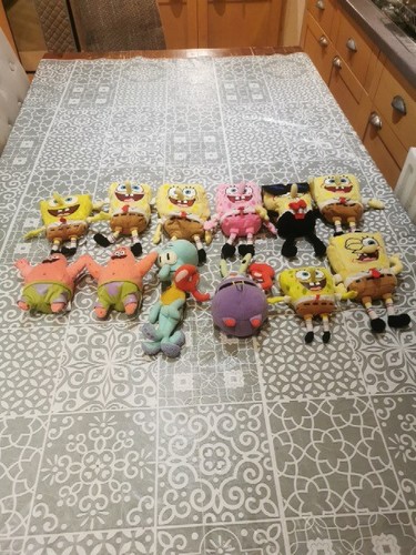 Spongebob plush bundle lot - spongebob,