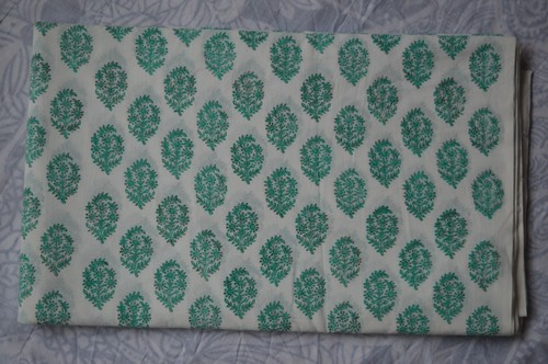Sanganeri hand block floral - hand,
