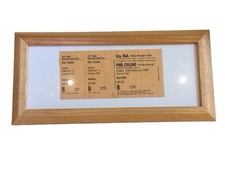 Vintage Concert Ticket Phil Collins City Hall Newcastle 15 Feb 1985 In Frame