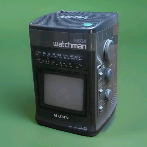 Vintage sony mega watchman - sony,