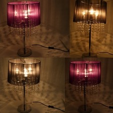 Crystal chandelier table lamp - chandelier,