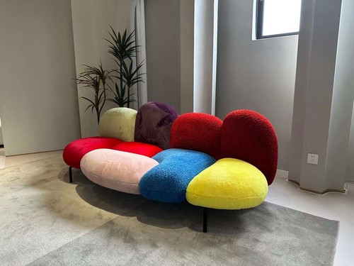 Patchwork teddy boucle - patchwork,