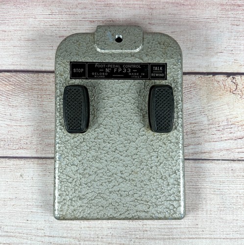 Vintage foot pedal - foot,