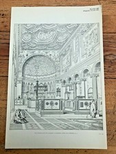 1928 print - edifices de rome