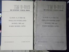 Willys Overland MB Ford GPW