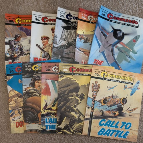 Commando comics 2220 2221 - commando, 2220,