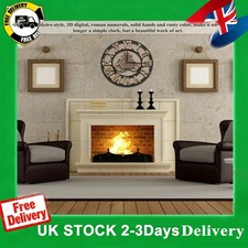 50cm Wall Clock,3D Gear