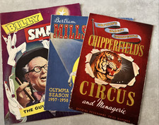 Circus programmes various - -,