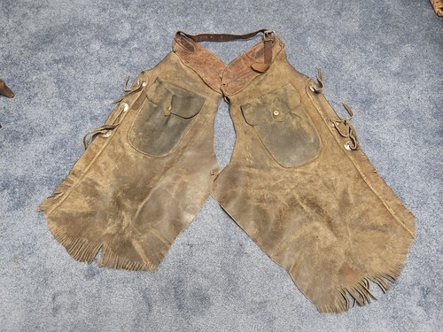 Vintage riding chinks brown - vintage,