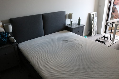 King size emma bed with - bed,