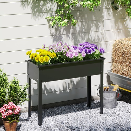 Raised garden bed elevated - bed,