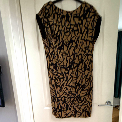 Whistles beige black abstract - whistles, beige/black