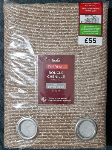 Dunelm thermal boucle - thermal, chenille