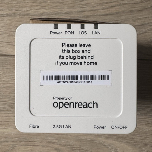 Openreach fibre ont - openreach,