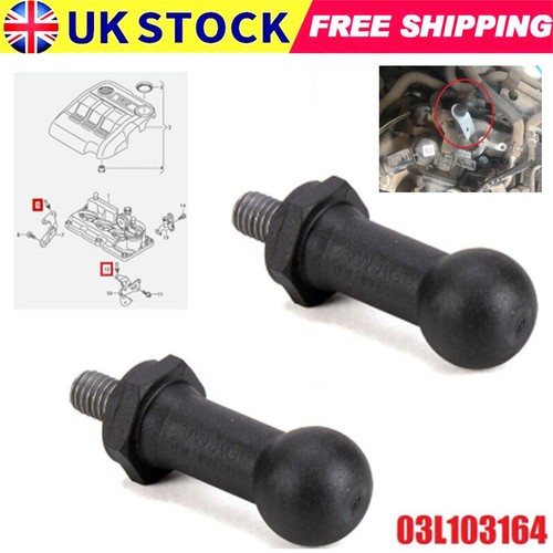 2pcs engine cover mounting - engine, peg