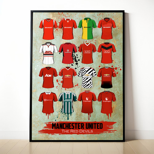 Manchester united painted - united,