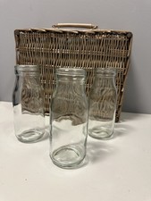 Set glass milk - glass, bottles