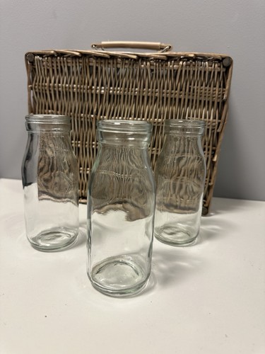 Set glass milk - set, 3
