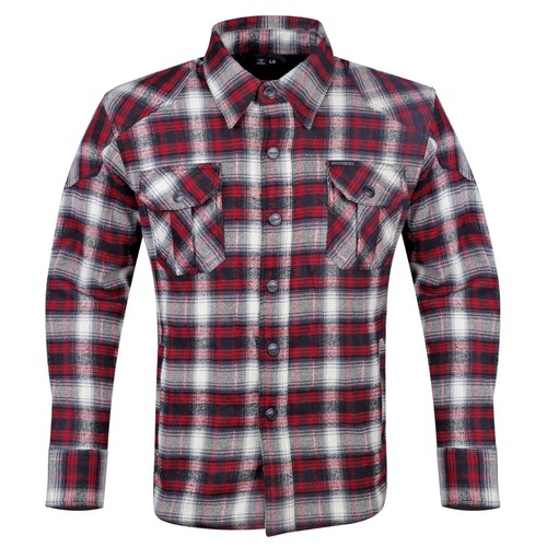 Mens biker motorcycle flannel - mens,