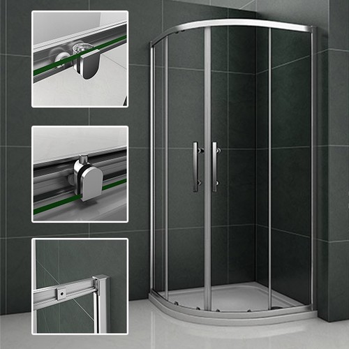 Offset quadrant shower walk - offset,