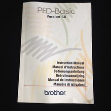 Brother ped basic software - brother, ped-basic