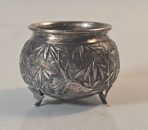 Chinese export silver repousse - chinese,