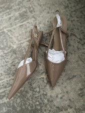 Nude Kitten Heel Slingback