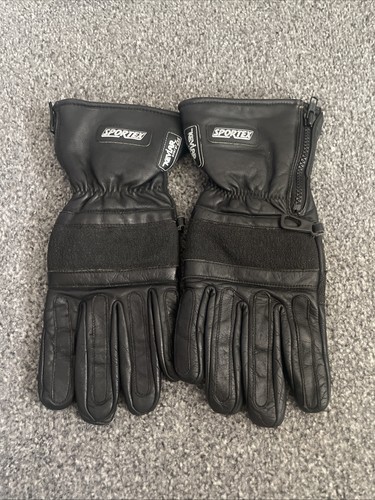 Sportex leather gloves size - leather,