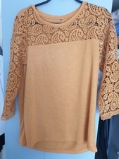 ladies mustard long sleeve