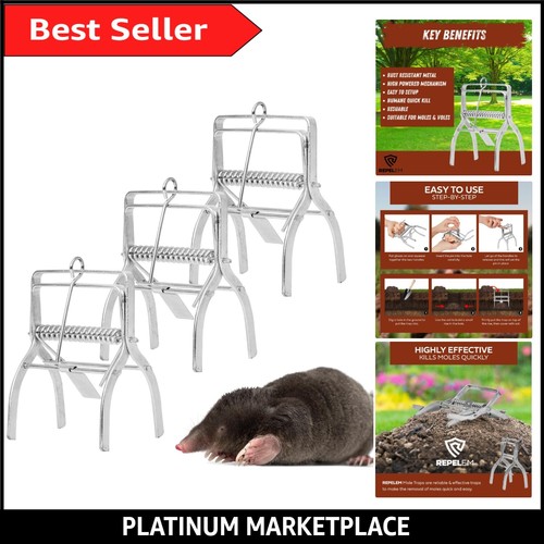Rust free reusable - mole, traps