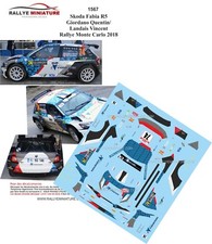 DECALS 1/43 REF 1567 SKODA